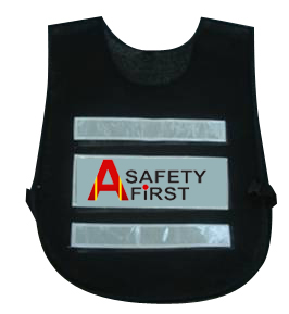 เสื้อจราจรสะท้อนแสง รหัส  ด้านหน้า
