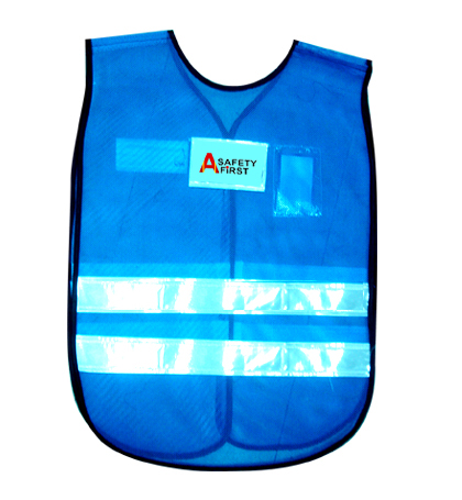 เสื้อจราจรสะท้อนแสง รหัส  ด้านหลัง
