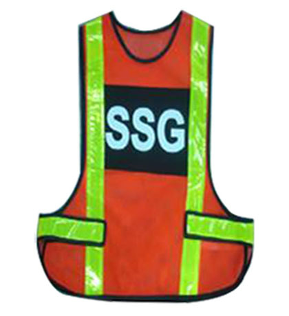 เสื้อจราจรสะท้อนแสง รหัส  ด้านหน้า