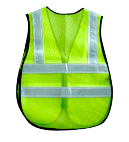 เสื้อจราจรสะท้อนแสง รหัส  ด้านหลัง