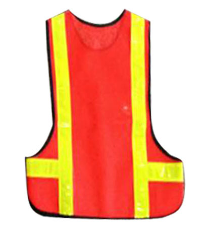 เสื้อจราจรสะท้อนแสง รหัส  ด้านหลัง